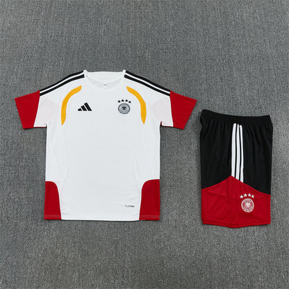 Deutschland Trainingsanzug Weiß/Schwarz 2026 | Fußball-Trainingsanzug