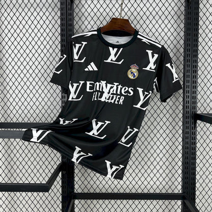 Real Madrid x Louis Vuitton Black Jersey 25/26