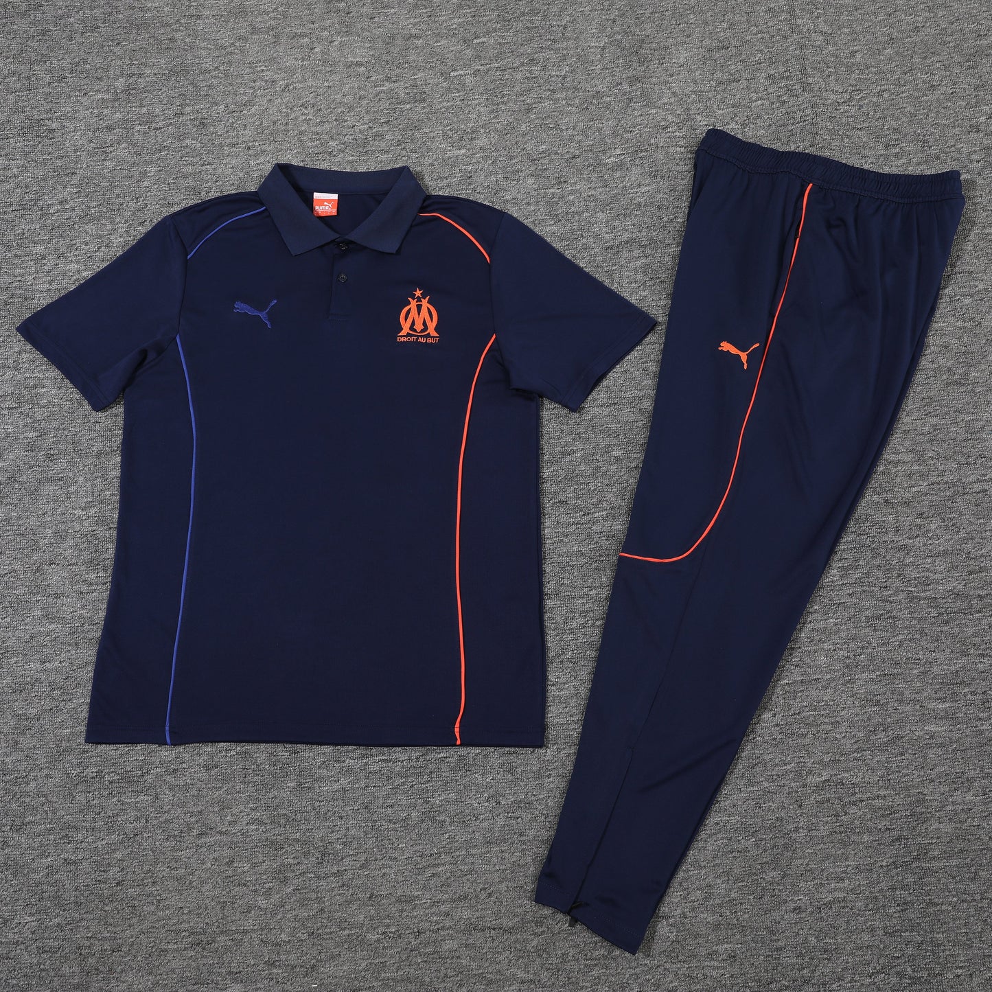 Al-Nassr Dark Blue Polo + Pants Kit 25/26