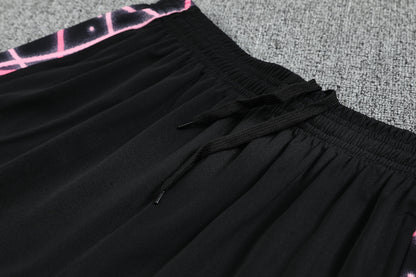 PSG Pink/Black Training Tank Top + Shorts Kit 25/26