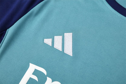 Arsenal Cyan/Blue Training Shirt + Shorts Kit 25/26