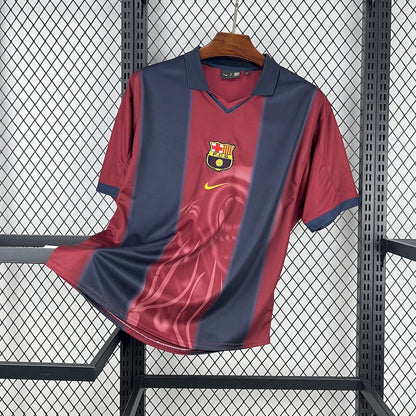 CJ x Nike x FC Barcelona Retro 2000/01 Home Skeleton Jersey