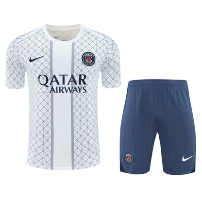 Kit Shirt + Shorts PSG White/Blue 25/26