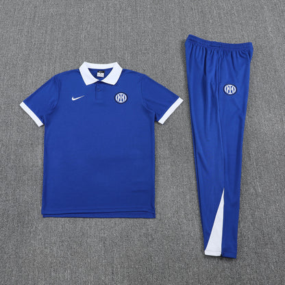 Inter Milan Light Blue Polo + Pants Kit 25/26