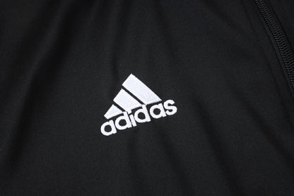 Real Madrid Black Tracksuit Full-Zip 25/26