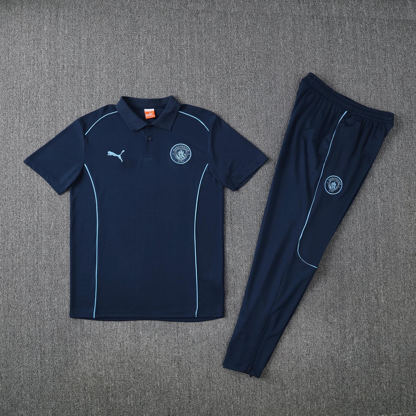 Kit Polo + Pants Manchester City Dark Blue 25/26