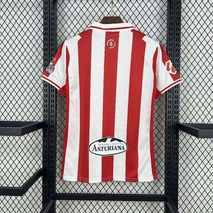 Sporting de Gijón Home Jersey 25/26