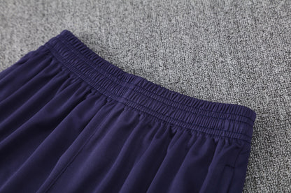 Kit Shirt + Shorts Barcelona Dark Blue/Gold Training 25/26