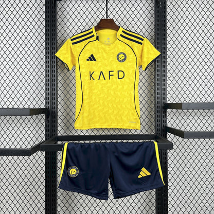 Al-Nassr Home 25/26 Kit Kids