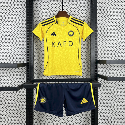 Al-Nassr Home 25/26 Kit Kids