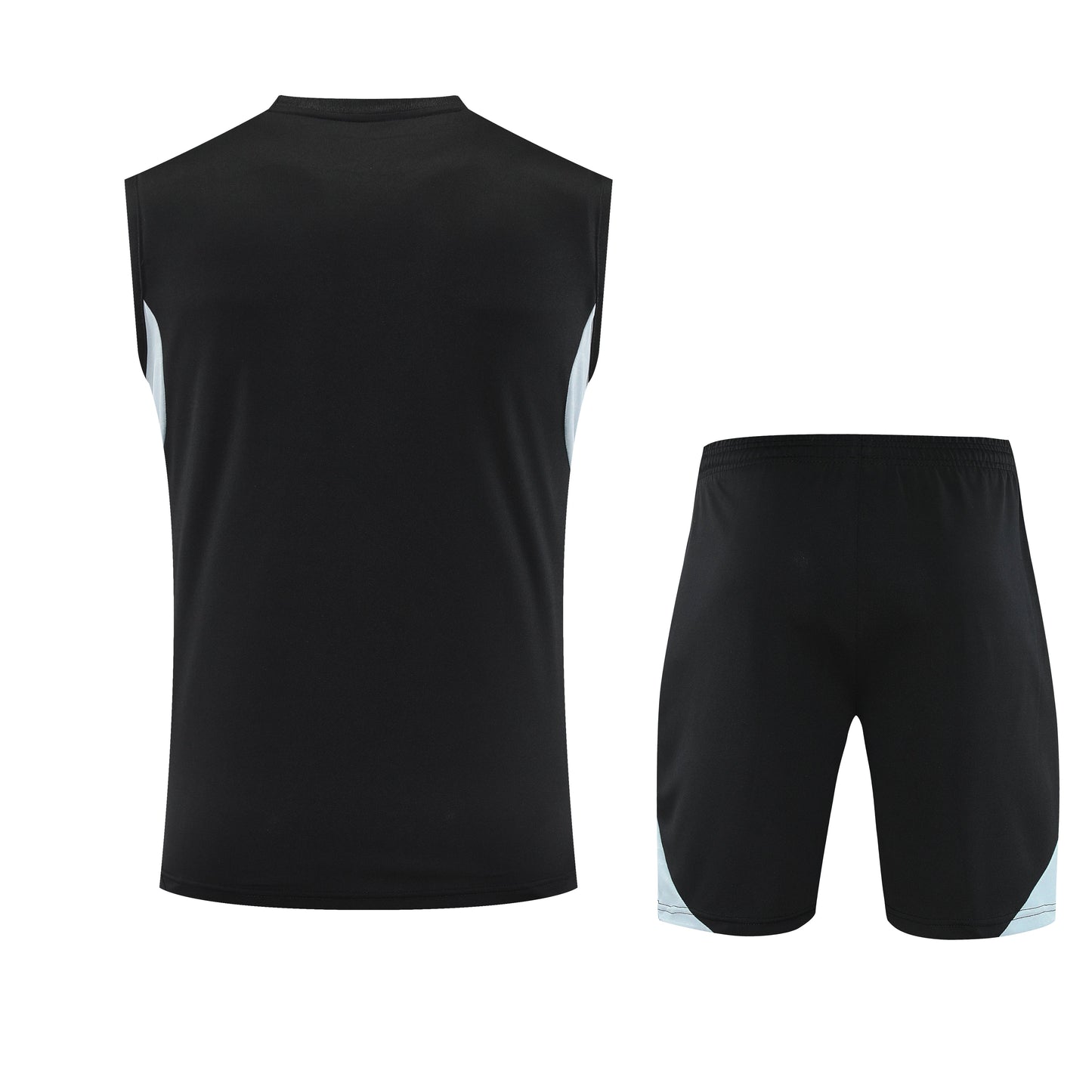 Kit Tank Top + Shorts Real Madrid Training Black 25/26