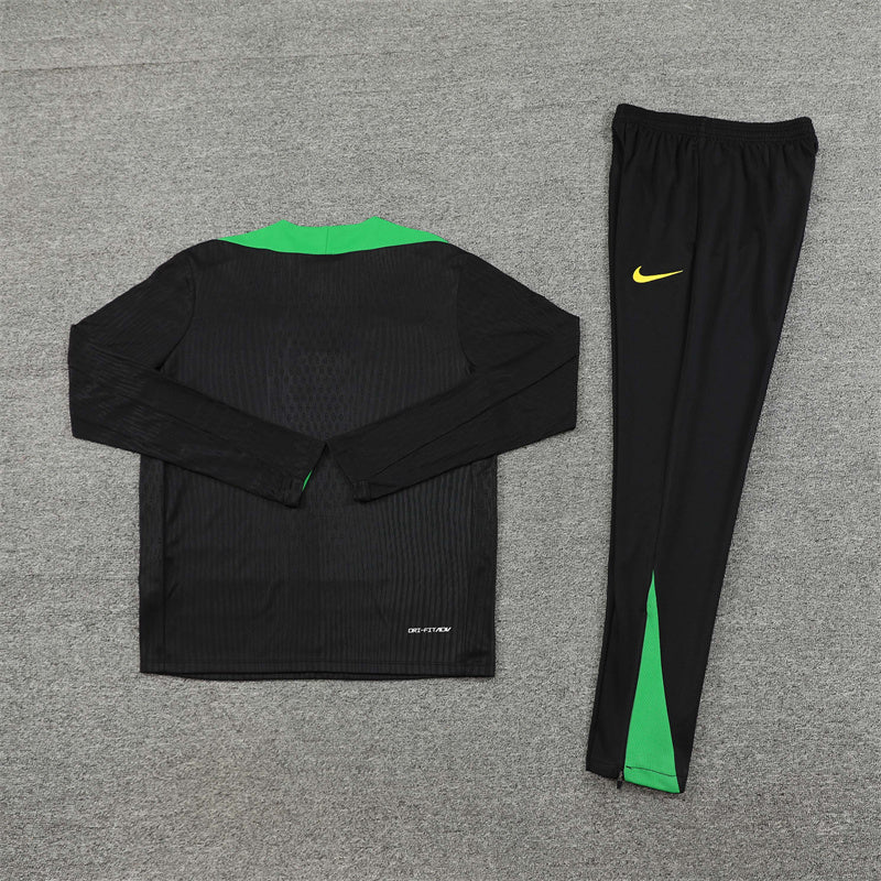 Tracksuit Brazil Black/Green Training 24/25