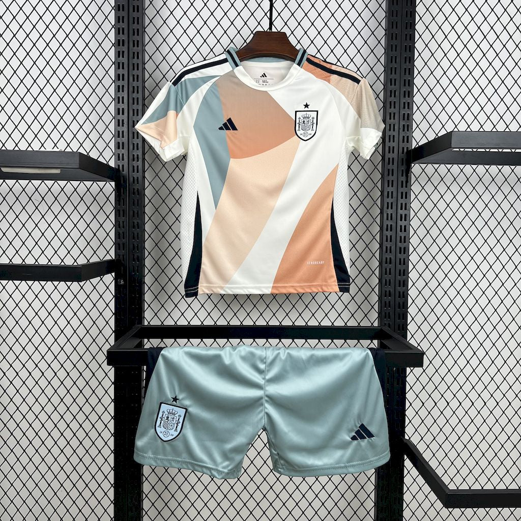 Spain 2025-26 Away Kids Kit