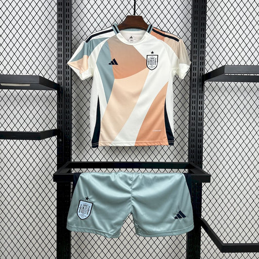 Spain 2025-26 Away Kids Kit