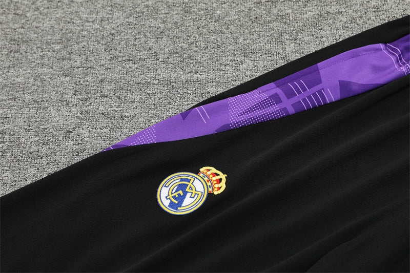 Tracksuit Real Madrid Black/Purple Training 24/25