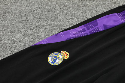 Tracksuit Real Madrid Black/Purple Training 24/25