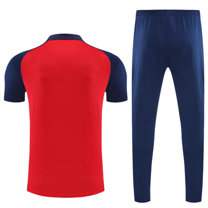 Kit Polo + Pants Manchester United Red/Blue 25/26