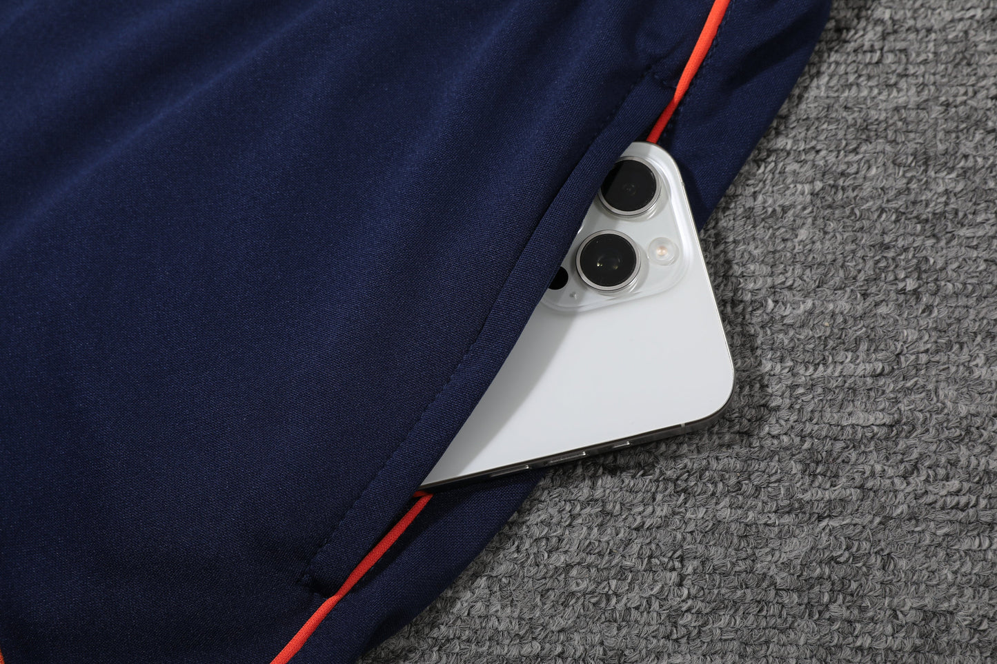 Al-Nassr Dark Blue Polo + Pants Kit 25/26