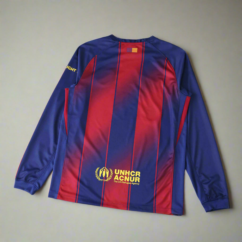 Barcelona Home Jersey Long Sleeve 25/26