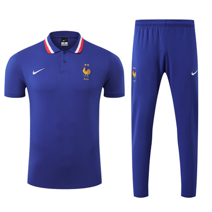 Kit Polo + Pants France Blue 1 25/26