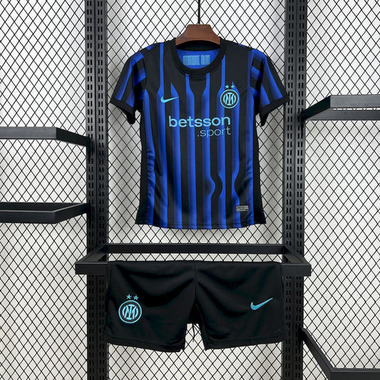 Inter Milan Home 25/26 Kit Kids