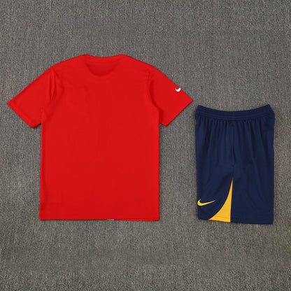 Kit Shirt + Shorts Atlético de Madrid Red/Blue 25/26