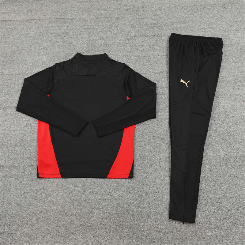 Tracksuit Milan Black Training 24/25