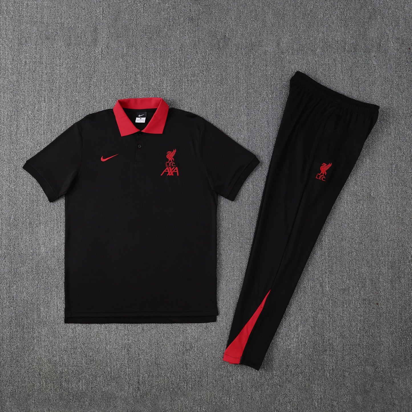 Kit Polo + Pants Liverpool Black 25/26