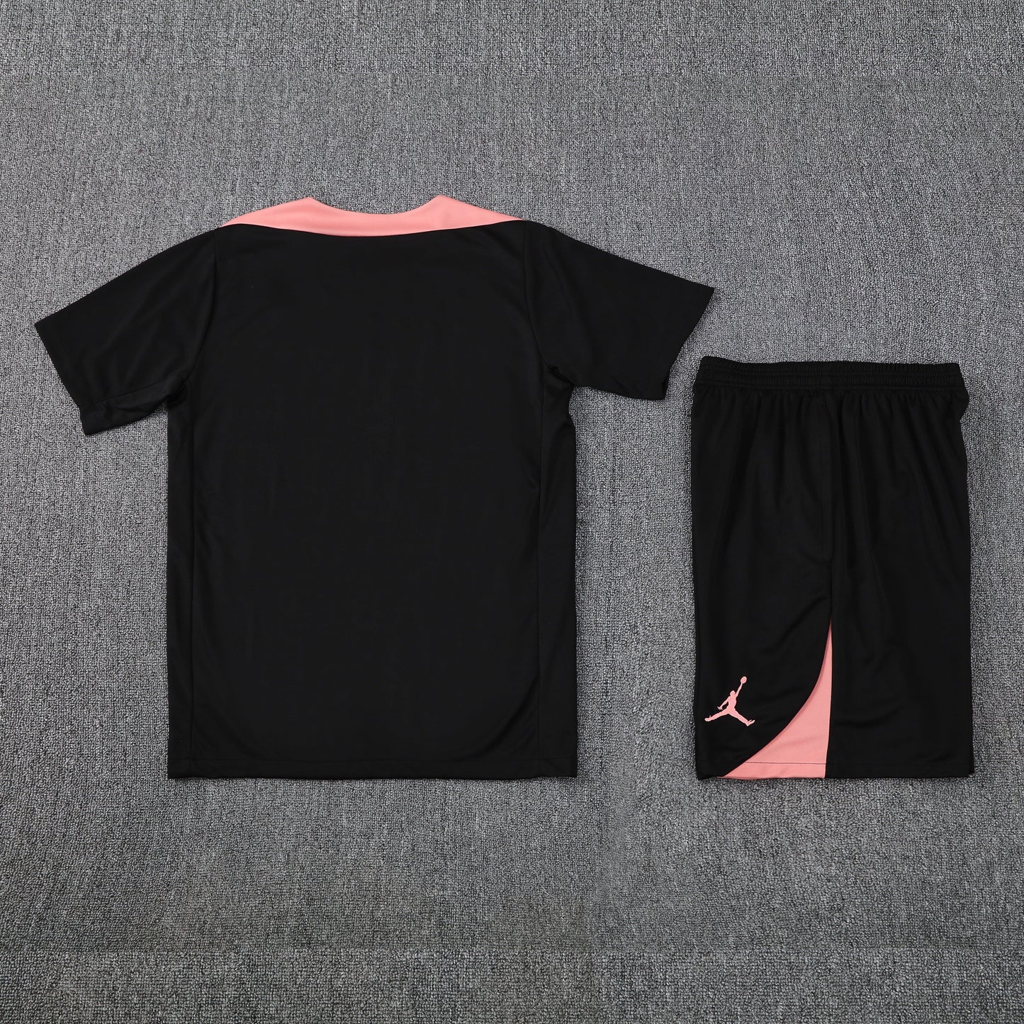 PSG Black/Pink Training Shirt + Shorts Kit 25/26