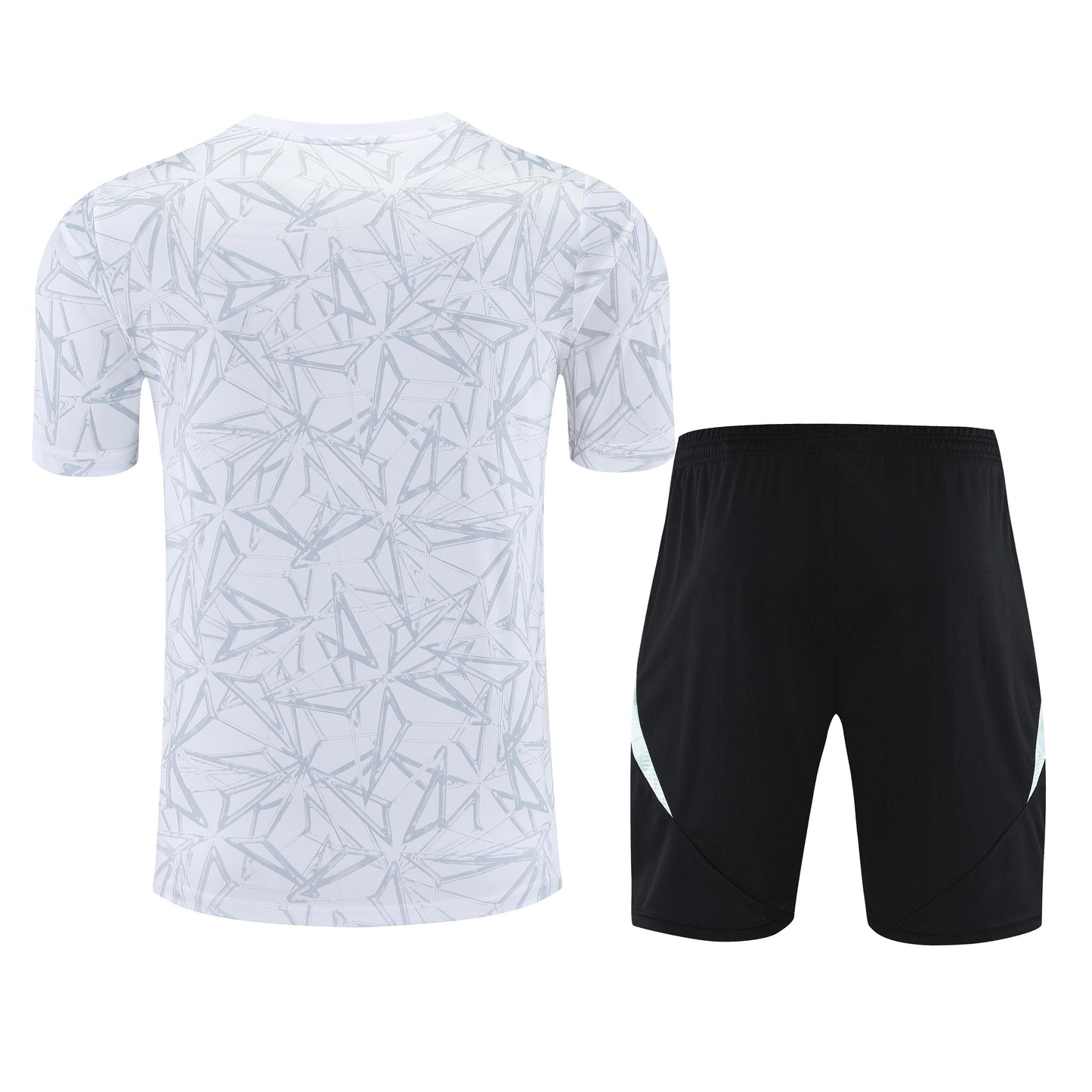 Kit Shirt + Shorts Real Madrid White/Black Training 25/26