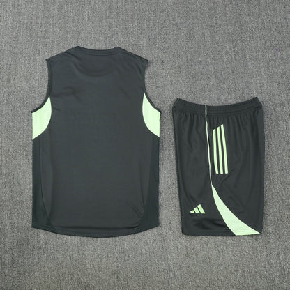 Kit Tank Top + Shorts Real Madrid Green 25/26