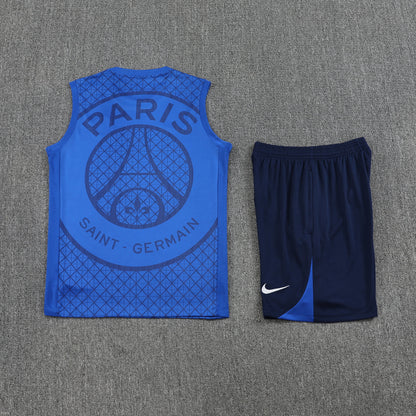 Kit Tank Top + Shorts PSG Training Blue 25/26