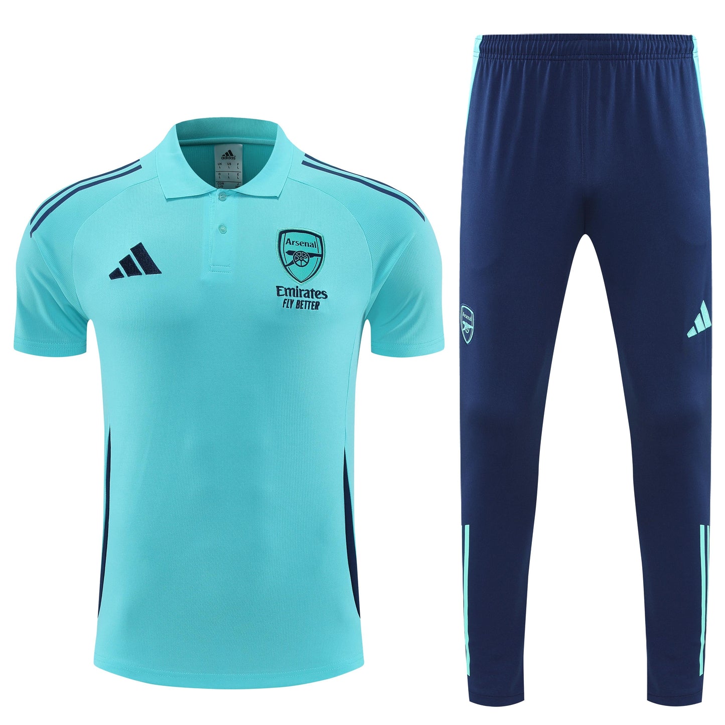 Kit Polo + Pants Arsenal Light Blue 25/26