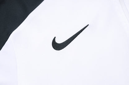 Chelsea White/Black Tracksuit Half-Zip 25/26