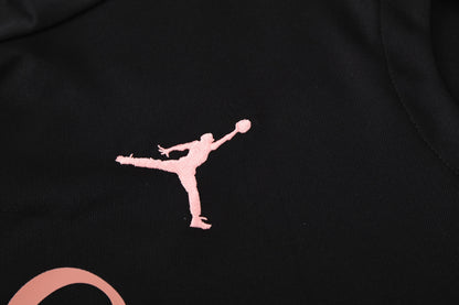 PSG Black/Pink Training Shirt + Shorts Kit 25/26