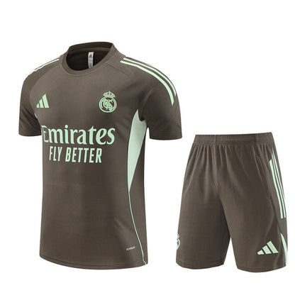 Kit Shirt + Shorts Real Madrid Gray Training 25/26