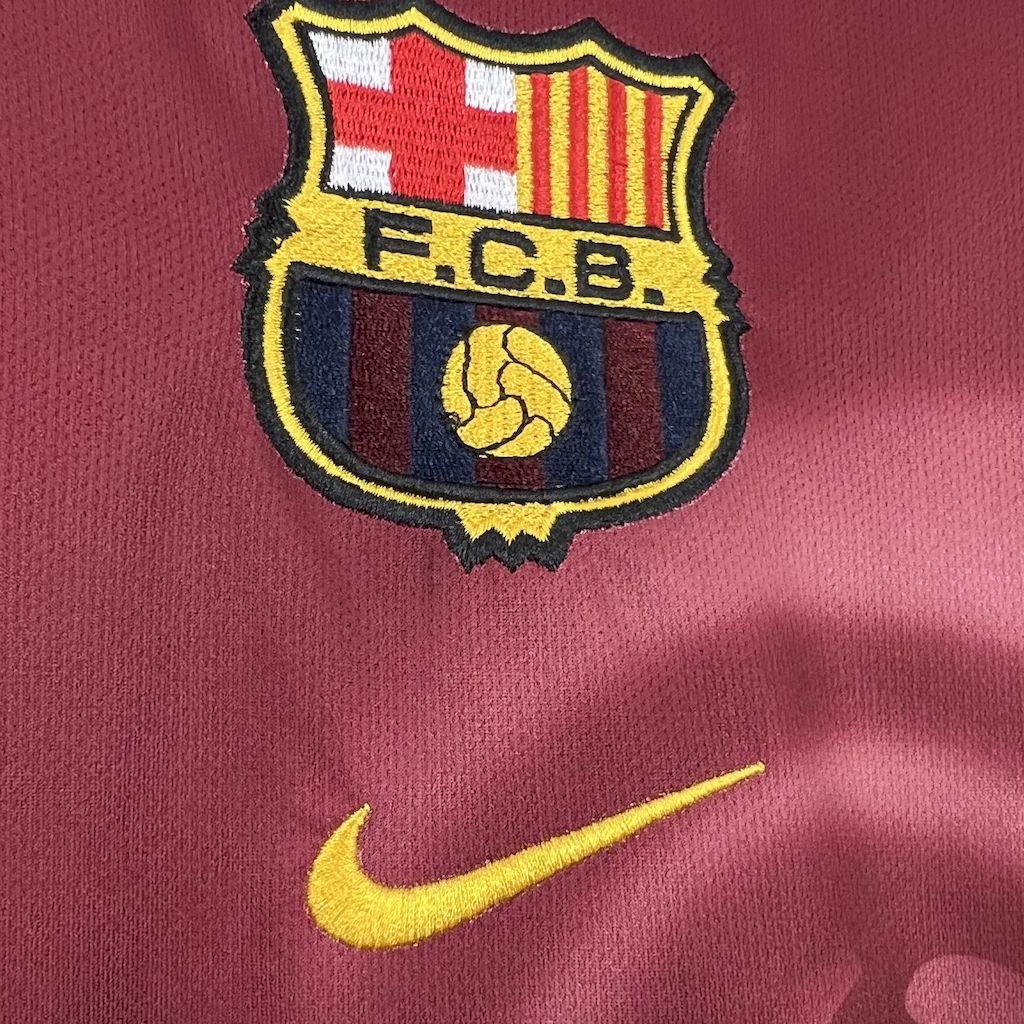 CJ x Nike x FC Barcelona Retro 2000/01 Home Skeleton Jersey