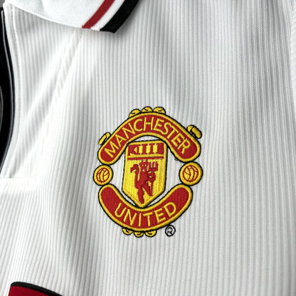 Manchester United 1998-99 White Retro Jersey
