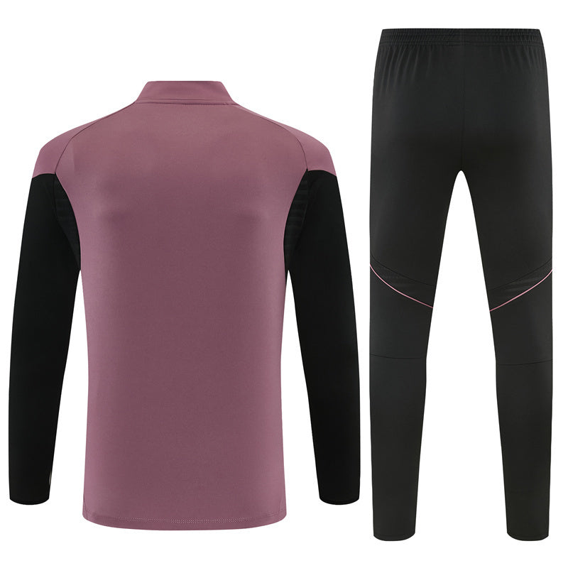 Tracksuit Real Madrid Marsala/Black 25/26 - CalcioVivo