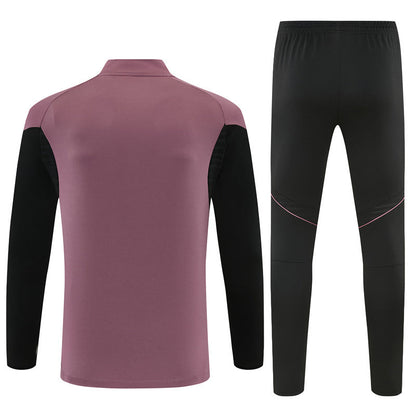 Tracksuit Real Madrid Marsala/Black 25/26 - CalcioVivo
