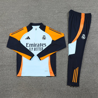 Tracksuit Real Madrid White/Orange Training 24/25