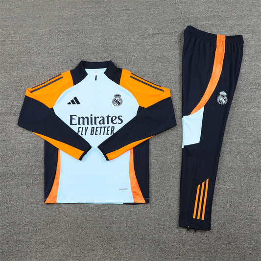 Tracksuit Real Madrid White/Orange Training 24/25