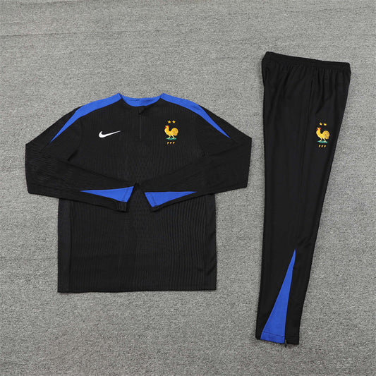 Tracksuit France Black Training 24/25