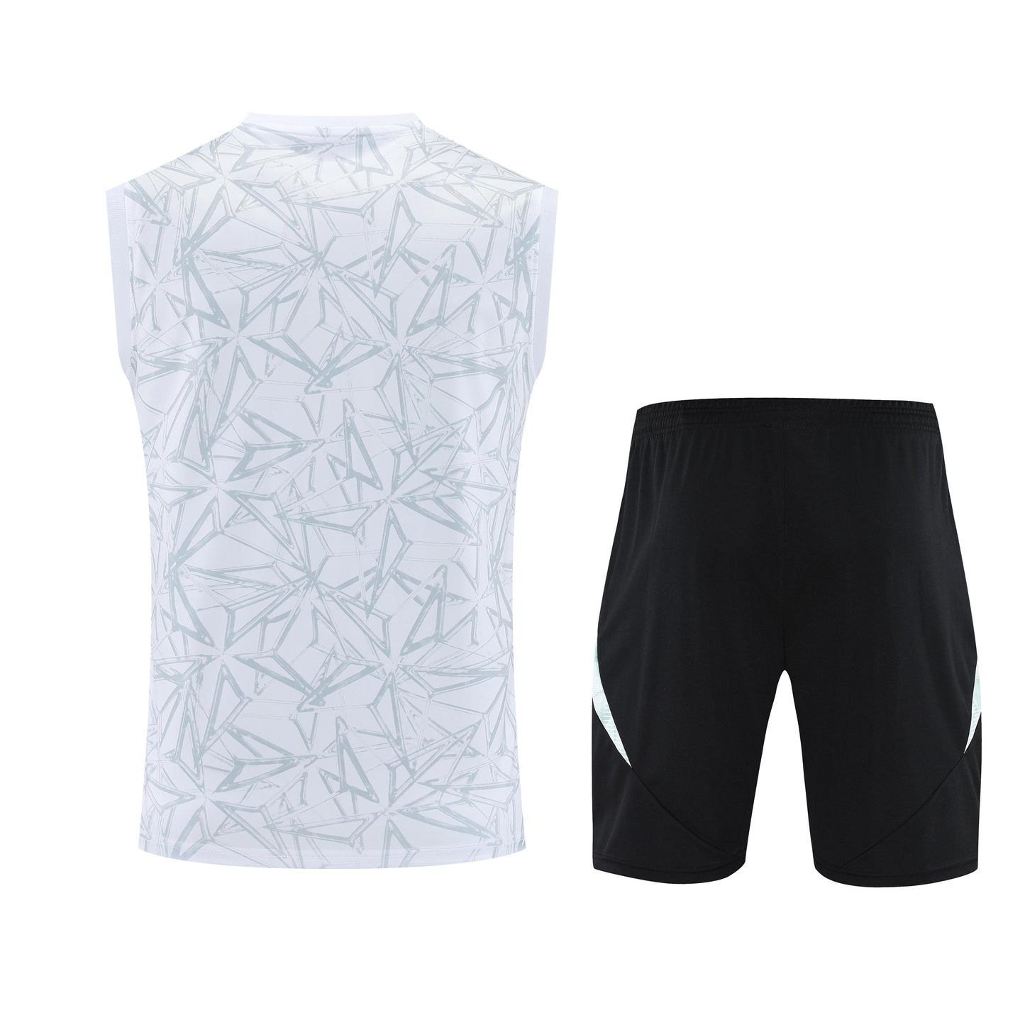 Kit Tank Top + Shorts Real Madrid White/Black Training 25/26