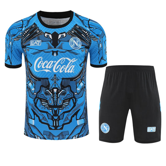 Kit Shirt + Shorts Napoli Blue/Black 25/26
