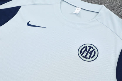Kit Shirt + Shorts Inter Milan White/Blue Training 25/26