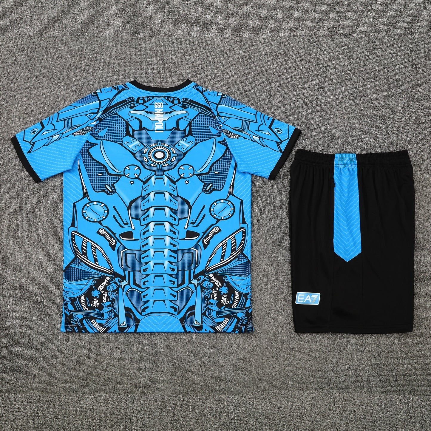 Kit Shirt + Shorts Napoli Blue/Black 25/26