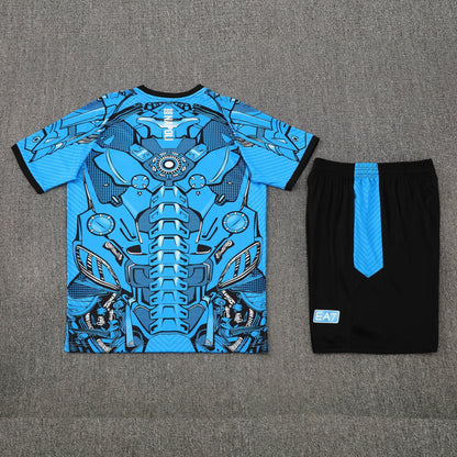 Kit Shirt + Shorts Napoli Blue/Black 25/26