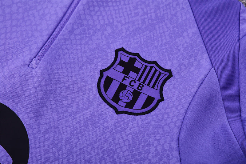 Tracksuit Barcelona x Black Mamba Purple/Black 25/26