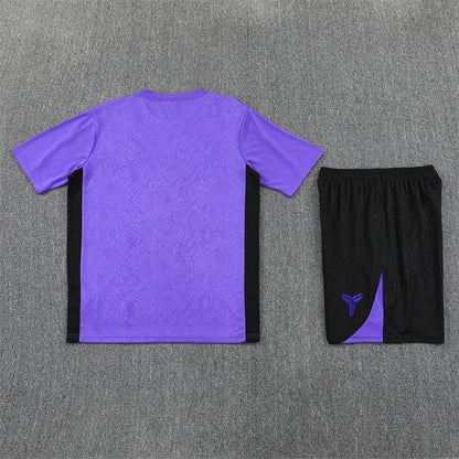 Kit Shirt + Shorts Barcelona x Black Mamba Purple/Black 25/26